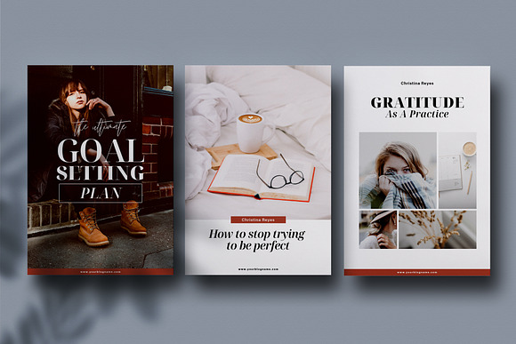 Coaching Lead magnets bundle - CANVA in Magazine Templates - product preview 1