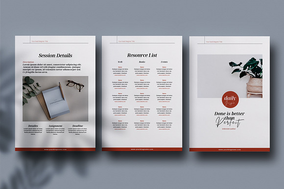 Coaching Lead magnets bundle - CANVA in Magazine Templates - product preview 5