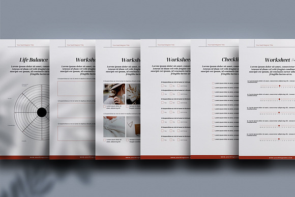 Coaching Lead magnets bundle - CANVA in Magazine Templates - product preview 6