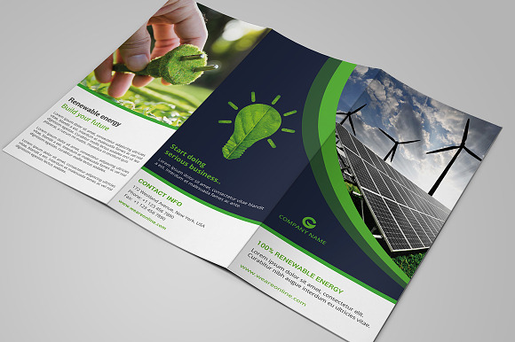 Renewable Energy Brochure in Brochure Templates - product preview 3