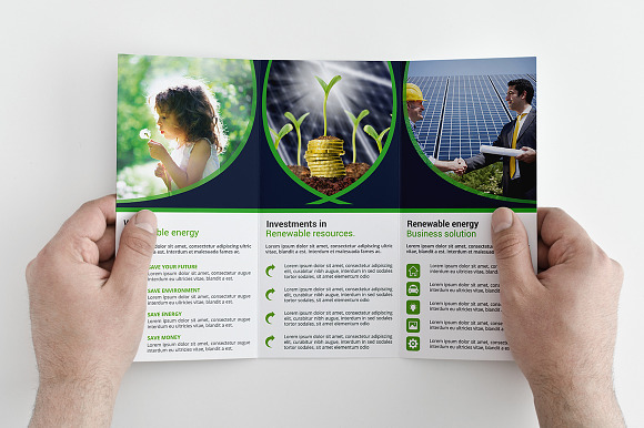 Renewable Energy Brochure in Brochure Templates - product preview 4