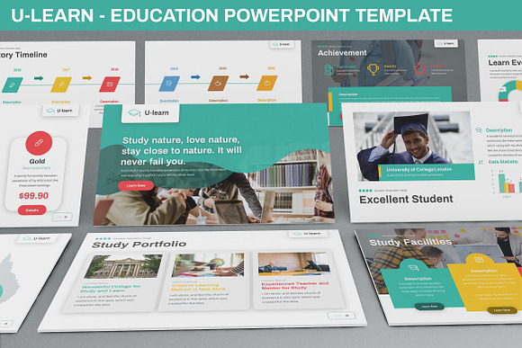 U-Learn - Education Powerpoint in PowerPoint Templates - product preview 3