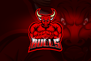 Bulls - Mascot & Esport Logo