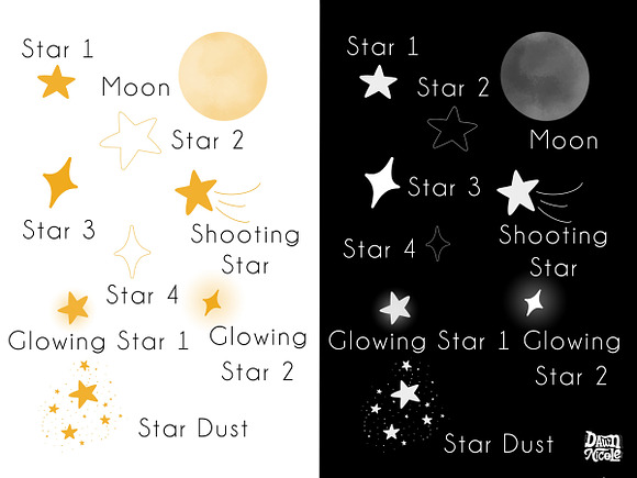 Celestial Lettering Procreate Bundle in Add-Ons - product preview 2