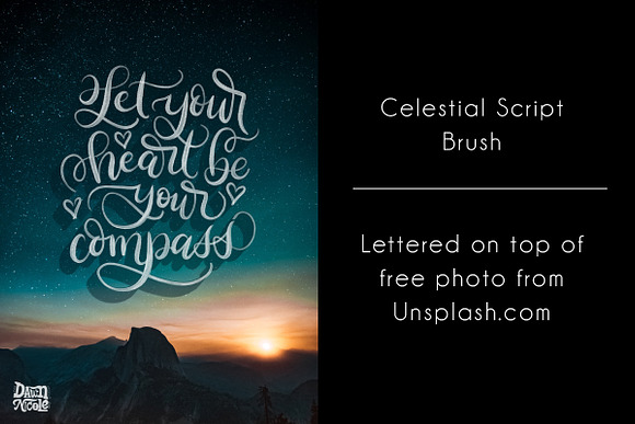 Celestial Lettering Procreate Bundle in Add-Ons - product preview 4