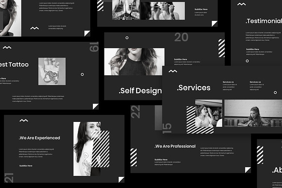 Tattoo Keynote Presentation in Keynote Templates - product preview 2