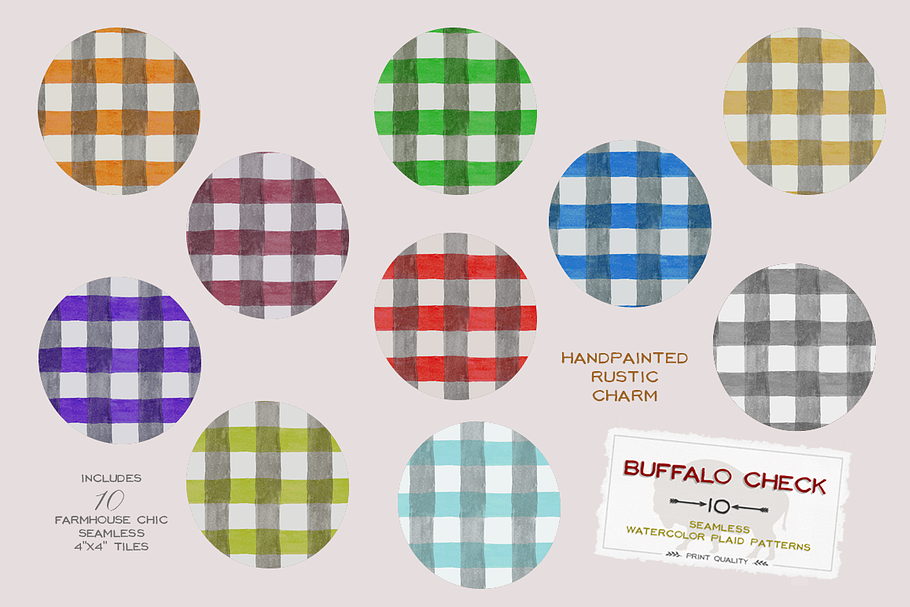 Buffalo Check Plaid Patterns