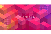 Vector Abstract geometric background