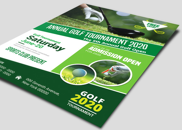 Golf Flyer in Flyer Templates - product preview 2