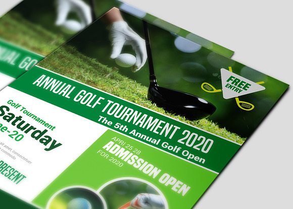 Golf Flyer in Flyer Templates - product preview 4