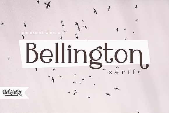 Bellington, a charming serif font in Display Fonts - product preview 1