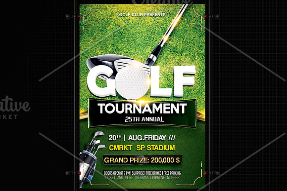 Golf Flyer in Flyer Templates - product preview 1