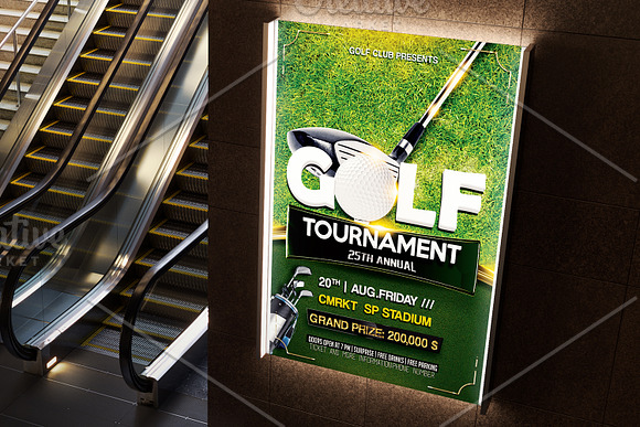 Golf Flyer in Flyer Templates - product preview 2