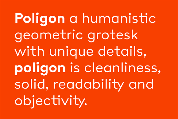 Poligon a Quirky Typeface 70% OFF in Sans-Serif Fonts - product preview 1