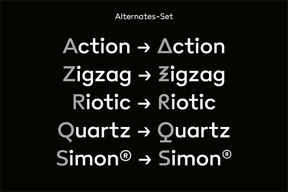 Poligon a Quirky Typeface 70% OFF in Sans-Serif Fonts - product preview 9