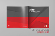 Bi-fold Square Brochure