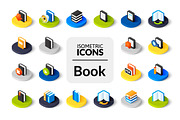 Isometric icons - Book