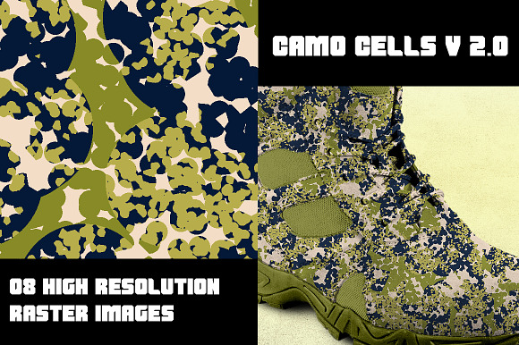 Camo Cells V2.0 in Textures - product preview 3