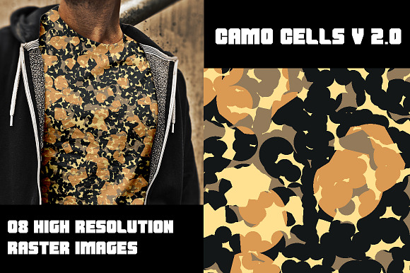 Camo Cells V2.0 in Textures - product preview 4