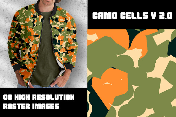 Camo Cells V2.0 in Textures - product preview 6