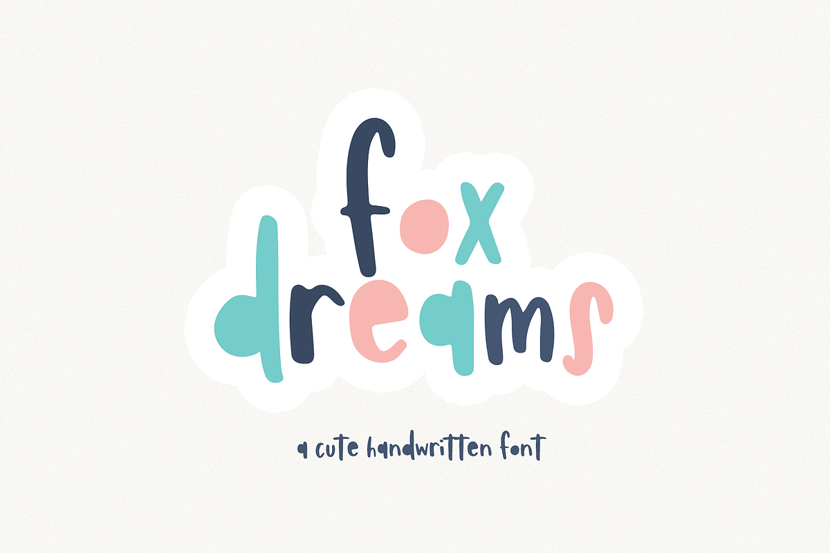 Fox Dreams | Cute Handwritten Font in Display Fonts - product preview 8