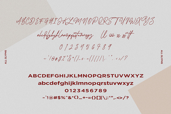 Redbird Signature Font Free Sans in Script Fonts - product preview 9