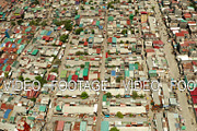 Slums and poor district of the city