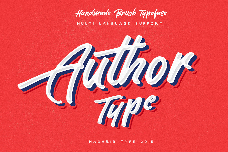 Author Type in Display Fonts - product preview 8