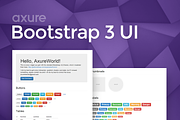 Axure Bootstrap 3 Widget Library