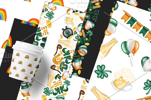 St. Patrick's Day clipart in Illustrations - product preview 6