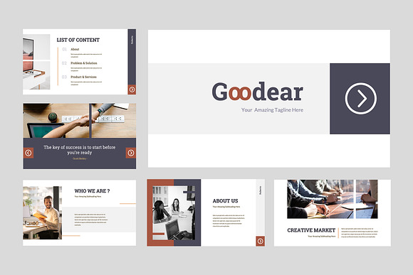 Goodear - Business Powerpoint in PowerPoint Templates - product preview 1
