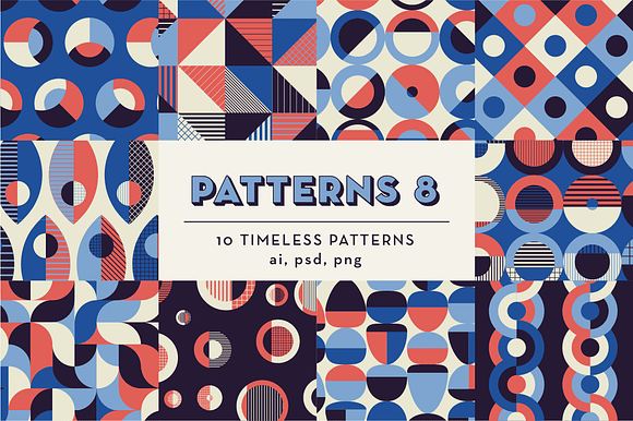 PATTERNS 8: 10 Geometric Patterns in Patterns - product preview 3