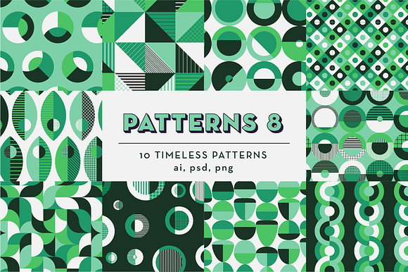 PATTERNS 8: 10 Geometric Patterns in Patterns - product preview 4