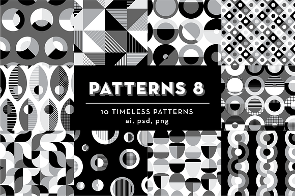 PATTERNS 8: 10 Geometric Patterns in Patterns - product preview 5