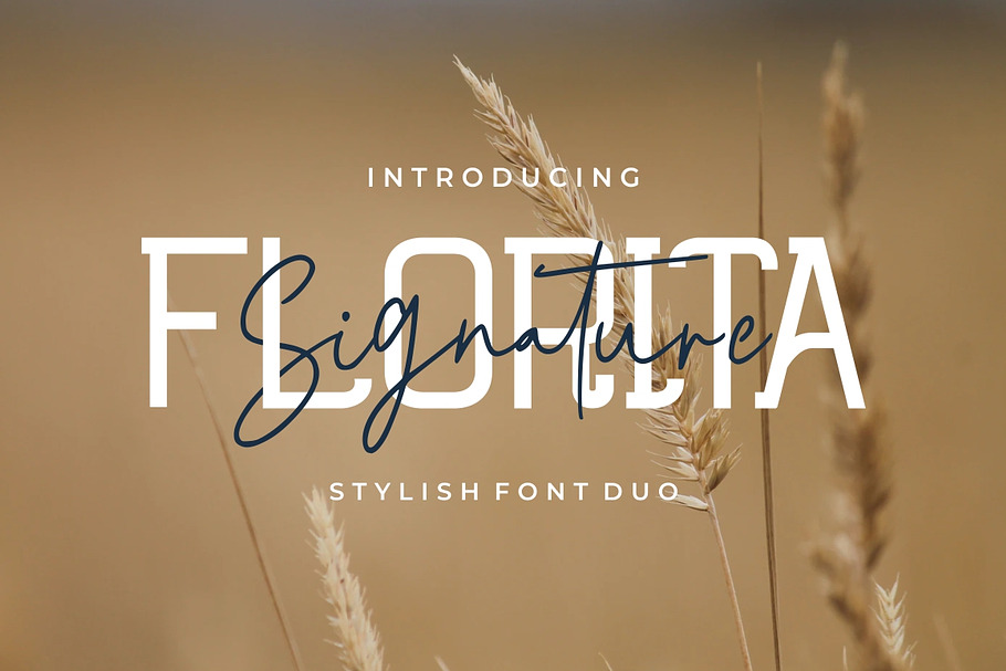 Florita Font Duo in Display Fonts - product preview 8