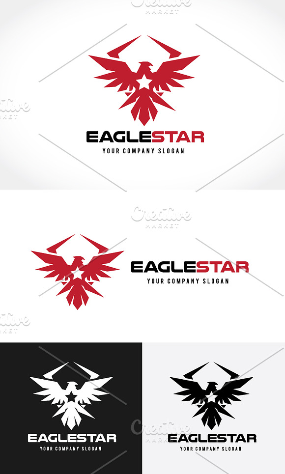 Eagle Star in Templates - product preview 1