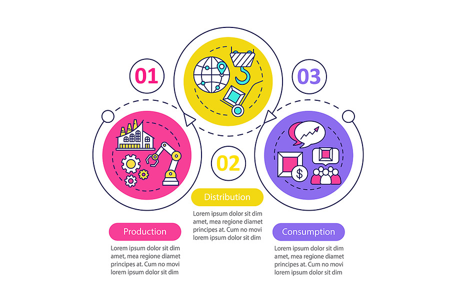 Industrial sector vector infographic in Web Elements - product preview 8