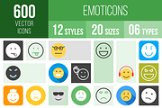 600 Emoticons Icons