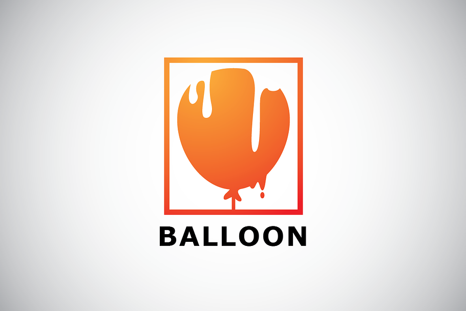 Honey Balloon Logo Template