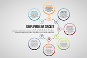 Line Circles Infographic 7