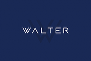 WALTER - Modern / Sci-Fi Typeface