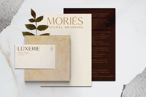 Mories Luxerie - Elegant Font Duo in Display Fonts - product preview 1