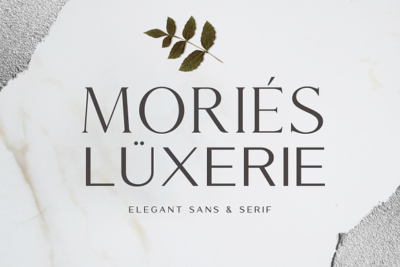 Mories Luxerie - Elegant Font Duo in Display Fonts - product preview 15