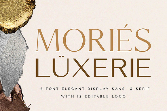 Mories Luxerie - Elegant Font Duo in Display Fonts - product preview 16
