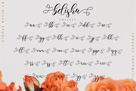 Belisha Script in Script Fonts - product preview 11