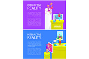 Interactive Reality Gadgets Vector
