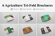 6 Agriculture Tri Fold Bochures