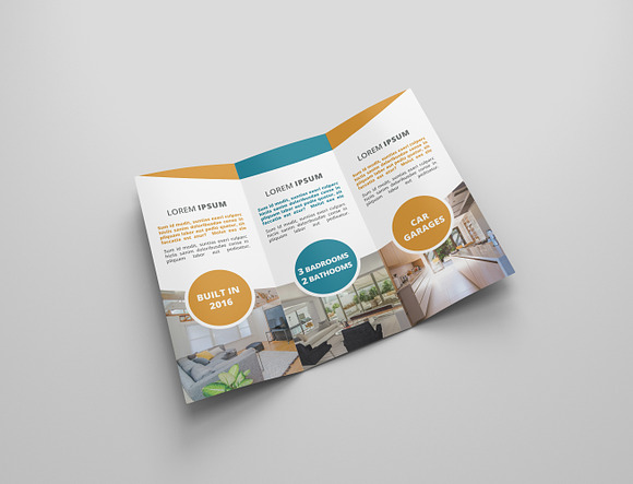 Real Estate Tri Fold Bochures in Brochure Templates - product preview 1