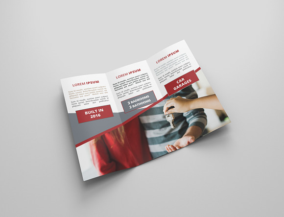 Real Estate Tri Fold Bochures in Brochure Templates - product preview 5