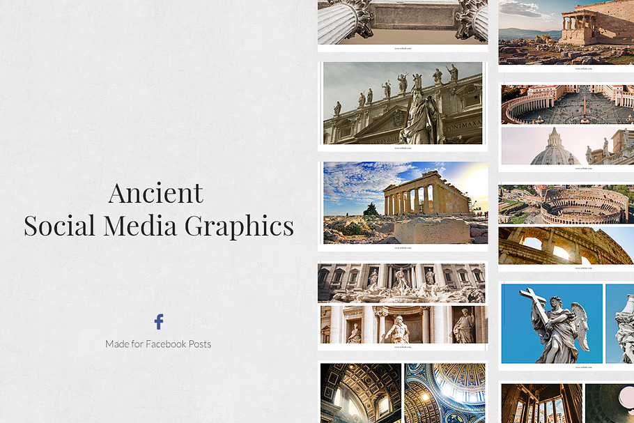 Ancient Facebook Posts in Facebook Templates - product preview 8